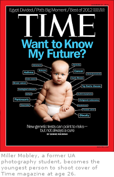 Cover of Time magazine featuring a baby