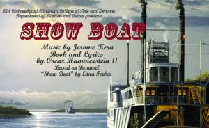Poster for the musical "Show Boat"