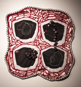 Ali Hval, "Four Cells," Annual BFA Juried Exhibition, 2015.