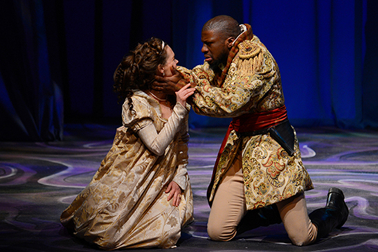 Michael Luwoye starred in Othello at UA in 2013.