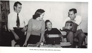 Harper Lee with some of her fellow students