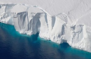 an ice shelf on Antarctica's Amundsen Sea