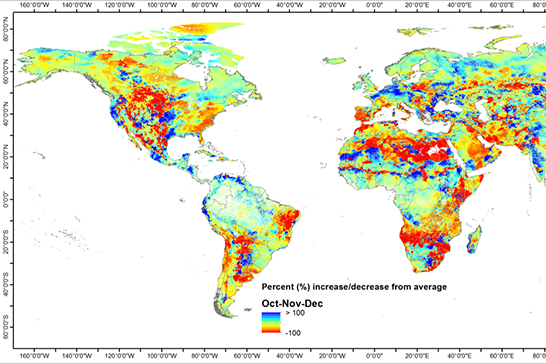 Dr. Sagy Cohen predicts drought using hydrology map