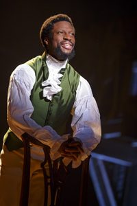 While auditioning for the smash-hit Hamilton, Michael Luwoye never imagined that he would make history playing both leads.