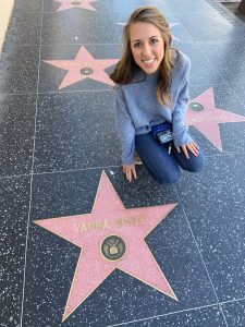 Bethany Patterson on the Hollywood Walk of Fame