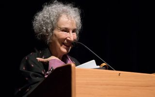 Margaret Atwood reading from her work