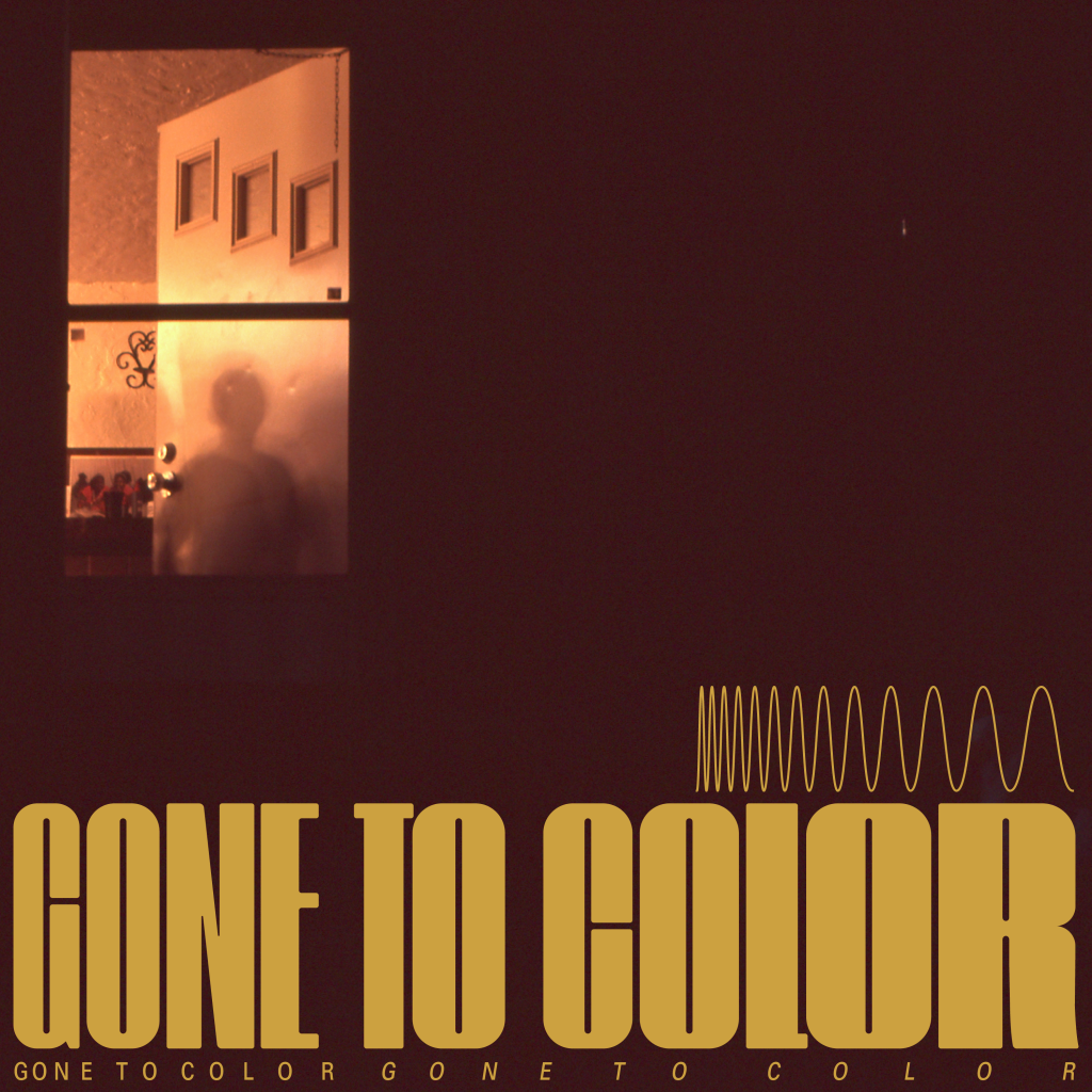 Brown and gold cover art for Gone to Color